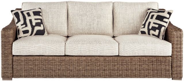 Signature Design by Ashley® Beachcroft Beige Sofa with Cushion-1