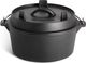 Napoleon 4.5 Qt Black Cast Iron Dutch Oven-0