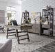 Liberty Furniture Modern Farmhouse 4-Piece Dusty Charcoal Complete Desk Set-4