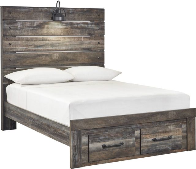 Signature Design by Ashley® Drystan Brown Full Storage Panel Bed-0
