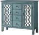 Coaster® Rue Antique Blue 4-Drawer Accent Cabinet-0