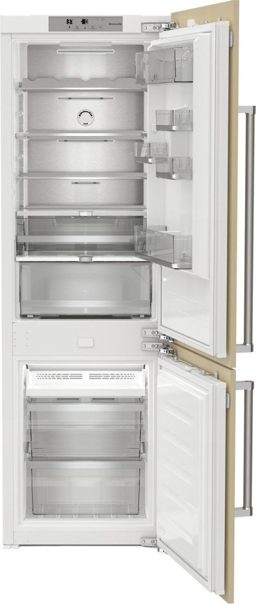 KitchenAid® 8.84 Cu. Ft. Panel Ready Built In Built In Bottom Freezer Refrigerator-1