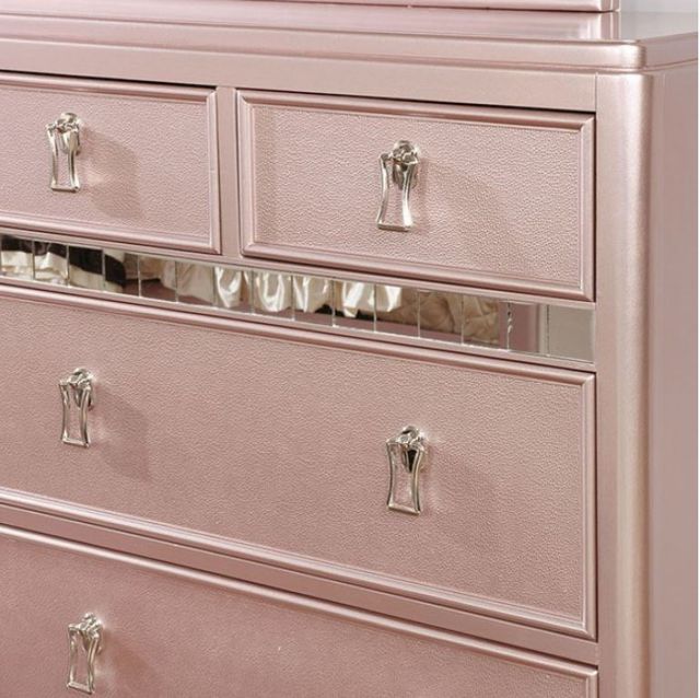 Furniture of America® Avior Rose Gold Chest-1