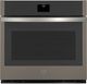 GE® 30" Fingerprint Resistant Slate Single Electric Wall Oven-0