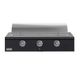 Caliber™ Rockwell Social 48" 3-Burner Matte Black Built-In Liquid Propane Grill with Stainless Steel Hardware-1