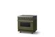 Viking® 5 Series 36" Martini Pro Style Induction Range with Polished Chrome Trim-2