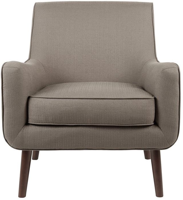Olliix by Madison Park Grey Oxford Mid-Century Accent Chair-0