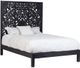 Porter International Designs Bali Black Queen Panel Bed-0