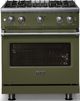 Viking® 5 Series 30" Martini Pro Style Gas (LP) Range with Polished Chrome Trim-4