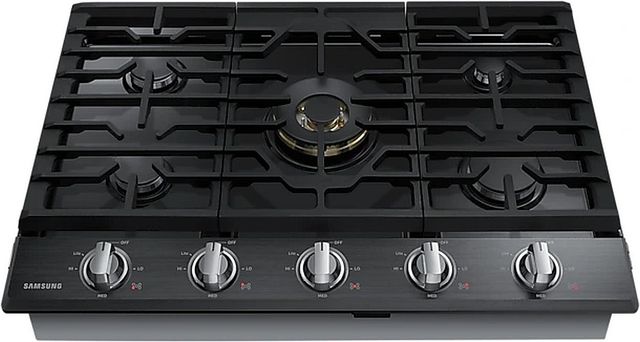 Samsung 30" Black Stainless Steel Gas Cooktop-1