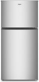Whirlpool® 30" 19.3 Cu. Ft. Fingerprint Resistant Stainless Steel Top Freezer Refrigerator with Total Coverage Cooling-0