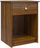 Ameriwood Home Ellwyn Bank Alder Nightstand with Drawer-2