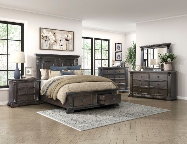 Homelegance® Cornwall Espresso Nightstand-1