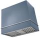 AGA Loge 36" Stone Blue Wall Mounted Range Hood with Brushed Nickel Trim-0
