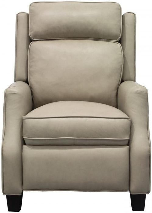 BarcaLounger® Nixon Shoreham Cream Leather Manual Recliner-2