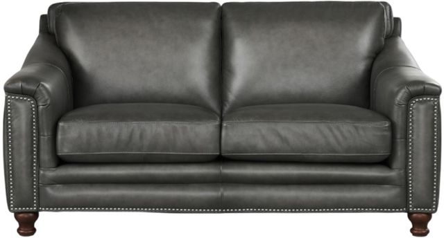 Hydeline® Belfast Ash Gray Loveseat-0