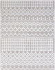 Surya Urban Shag Light Gray/White 8'x10' Area Rug-0