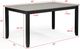 Crown Mark Lester 6-Piece Black/Gray Dining Set-3
