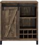 Coaster® Arlington Rustic Oak Bar Cabinet with Sliding Door-1
