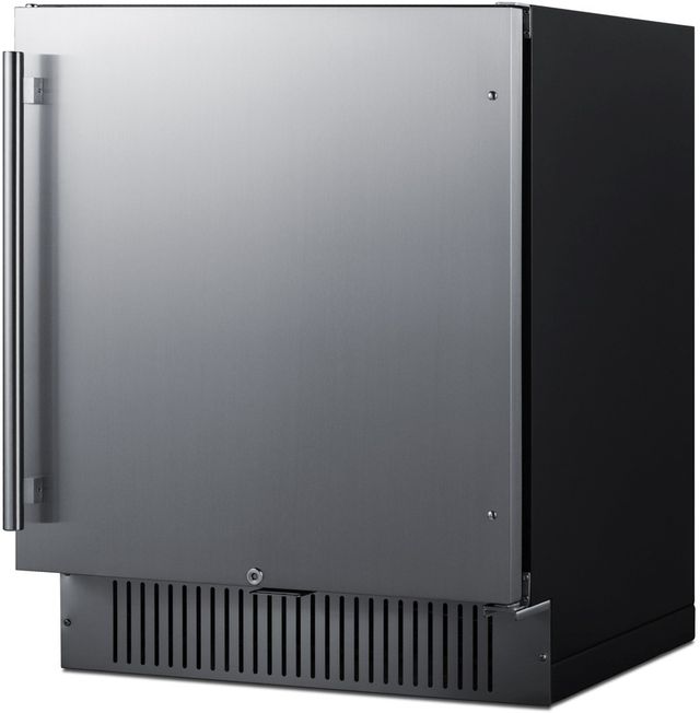 Summit® 27" Stainless Steel Under the Counter Refrigerator-2