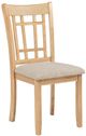 Coaster® Lavon 5-Piece Light Oak/Linen Dining Table Set-3