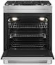 JennAir® RISE™ 30" Stainless Steel Pro Style Dual Fuel Slide-In Range-1