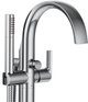 Moen® Doux™ Chrome One-Handle Tub Filler with Hand Shower-1