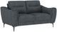 Coaster® Nolan Charcoal Upholstered Sloped Track Arm Loveseat-0
