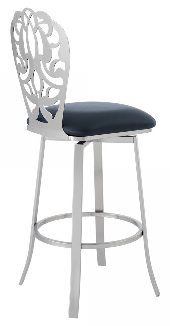 Armen Living Cherie Swivel Stool - Thumbnail 4