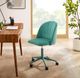 Linon Abigail Aqua Desk Chair-1