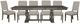 Liberty Furniture Westfield 7-Piece Havana Brown/Sand Optional Trestle Dining Set-0