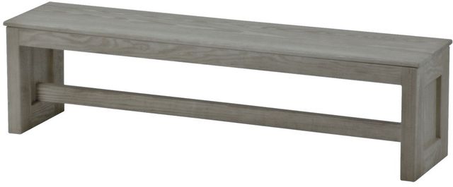 Crate Designs™ Furniture Storm Wood Lacquer Top Bench-0