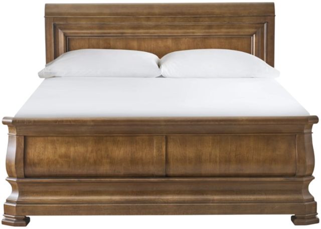 Universal Explore Home™ New Lou Louie P's Cognac King Sleigh Bed-3