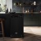 FORNO® Polo 18" Black Front Control Built In Dishwasher-4