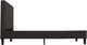 Primo™ International Griffintown Idalia Linen Charcoal King Panel Bed-3