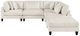 Homelegance® Robstown 5-Piece Beige Modular Sectional with Ottoman-2