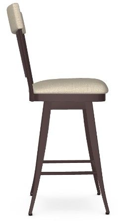 Amisco Customizable Oxford Swivel Counter Stool-2