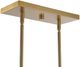 Uttermost® Awyr Brass Linear Chandelier-5