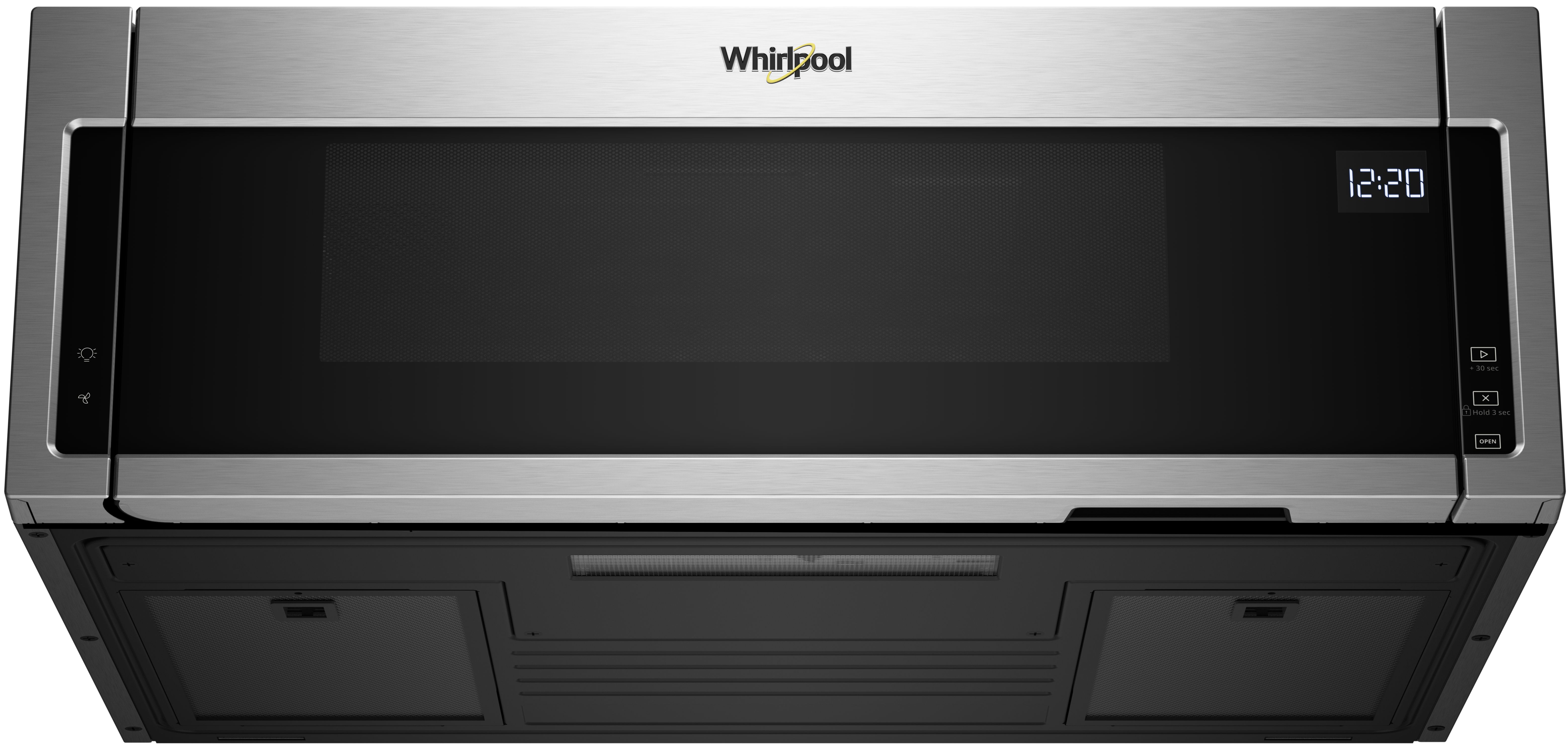 Whirlpool 1.1 Cu. Ft. Stainless Steel Over The Range Microwave - Thumbnail 4