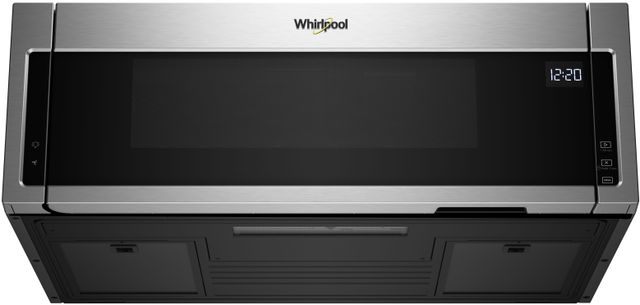 Whirlpool® 1.1 Cu. Ft. Stainless Steel Over The Range Microwave-4