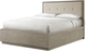 Riverside Furniture Zoey King Urban Gray Low Upholstered Panel Bed-1