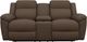La-Z-Boy® Joel Mahogany Manual Reclining Loveseat with Console-1
