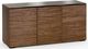 Salamander Designs® Denver 337 AV Cabinet-Textured Medium Walnut-0