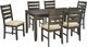 Signature Design by Ashley® Rokane 7-Piece Brown Dining Table Set-0