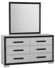 Global Furniture USA Amelia Black/Gray Dresser-2