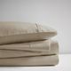 Olliix by Madison Park 525 Thread Count Khaki Full Cotton Rich Sheet Set-3