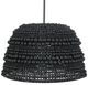 Uttermost® Persephone Matte Black Pendant-3
