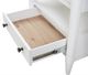 Bernards Citrus Heights White Open Nightstand-1