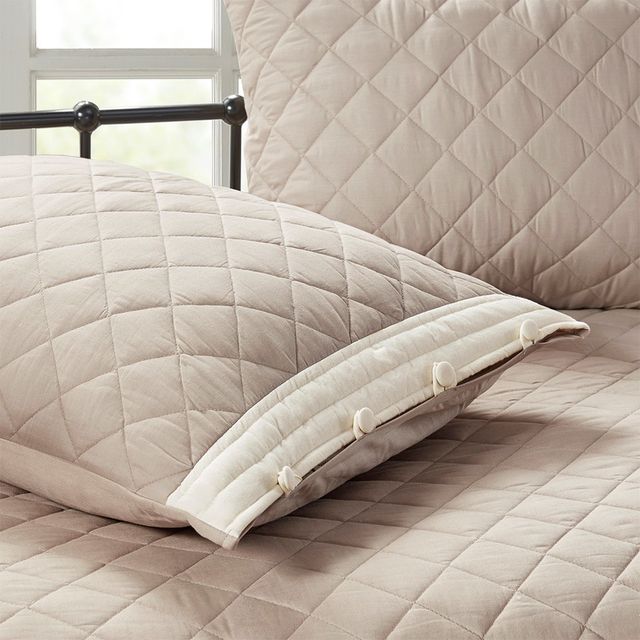 Olliix by Madison Park 6 Piece Khaki Breanna Cotton Daybed Cover Set-3