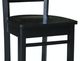 John Thomas Furniture® Dining Essentials Emily Black Counter Stool-1